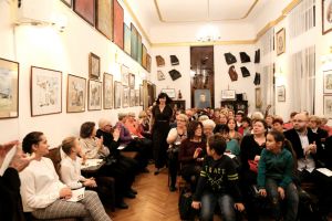 1194th Liszt Evening, Marta Andrushchak - piano, Juliusz Adamowski commentary. <br> Music and Literature Club in Wroclaw 25th Feb 2016. Photo by Stanisław Wróblewski.